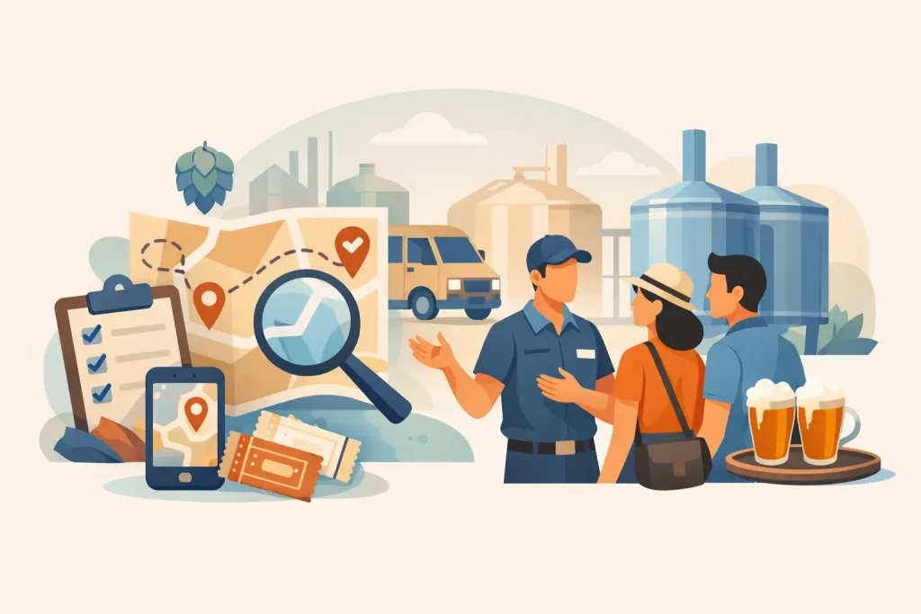 How to Plan a Safe Brewery Tour Experience